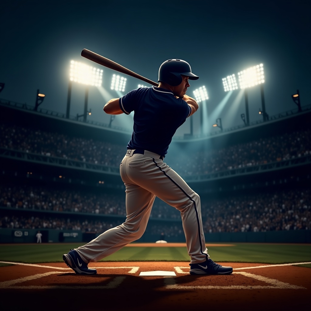 Switch Hit ebook cover — batter switching sides at the plate
